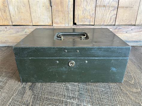 vintage merriam metal storage box|Vintage Merriam No. 3 Bondsman Metal Storage Box .